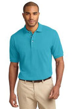Load image into Gallery viewer, Embroidered Port Authority Heavyweight Cotton Pique Polo Shirts