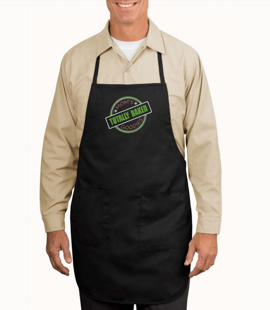 Apron - Full Length - Embroidered